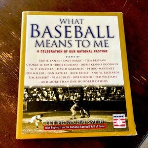 A Book…What Baseball Means to Me